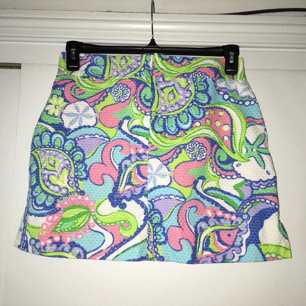 Lilly Pulitzer Multicolor Paisley Skort - Picture 2 of 4